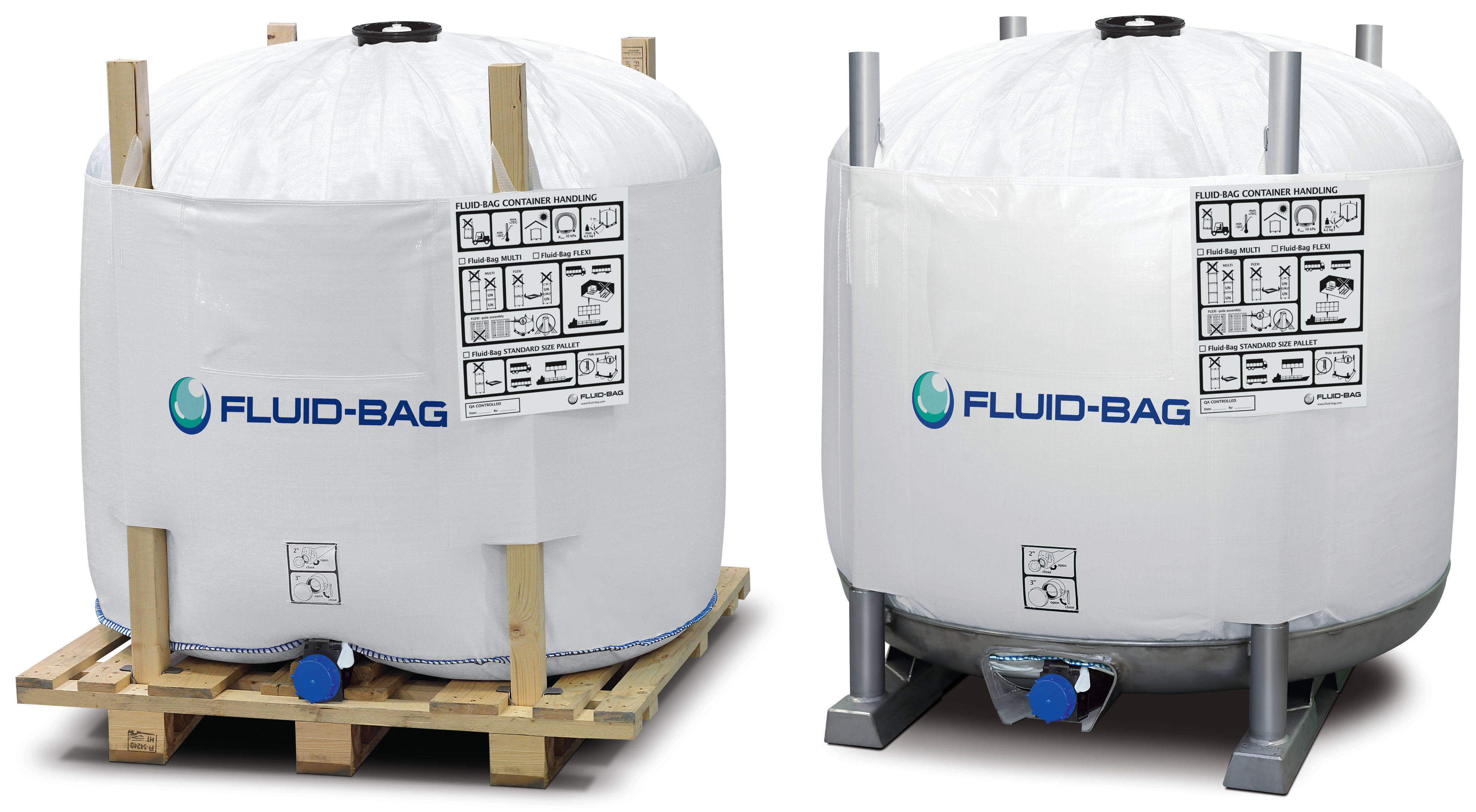 Food grade IBC totes FluidBag as a safe container solution » FluidBag